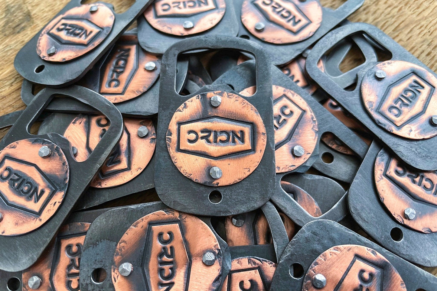 Hand Forged Keychain Bottle Opener