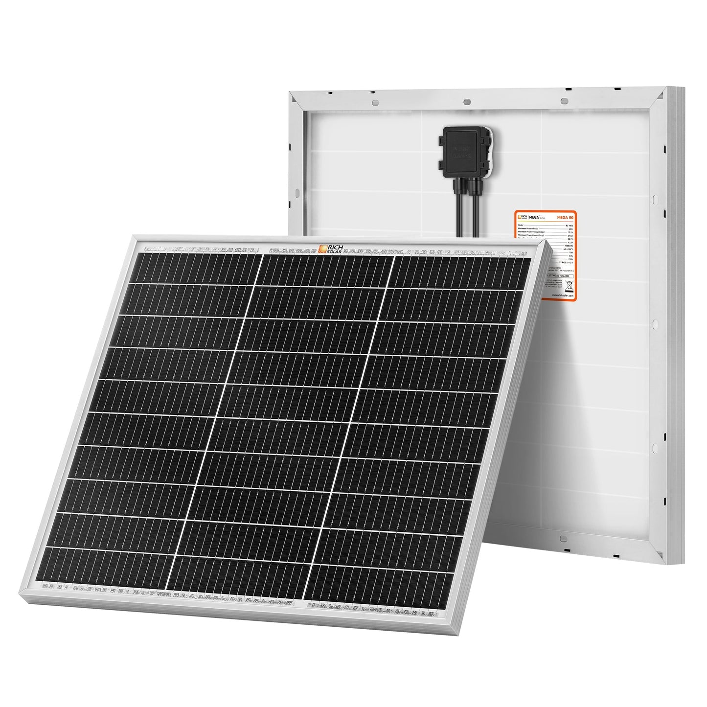 Rich 50 Watt Solar Panel