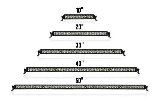 Slim Series Van LED Light Bar (10" to 50")