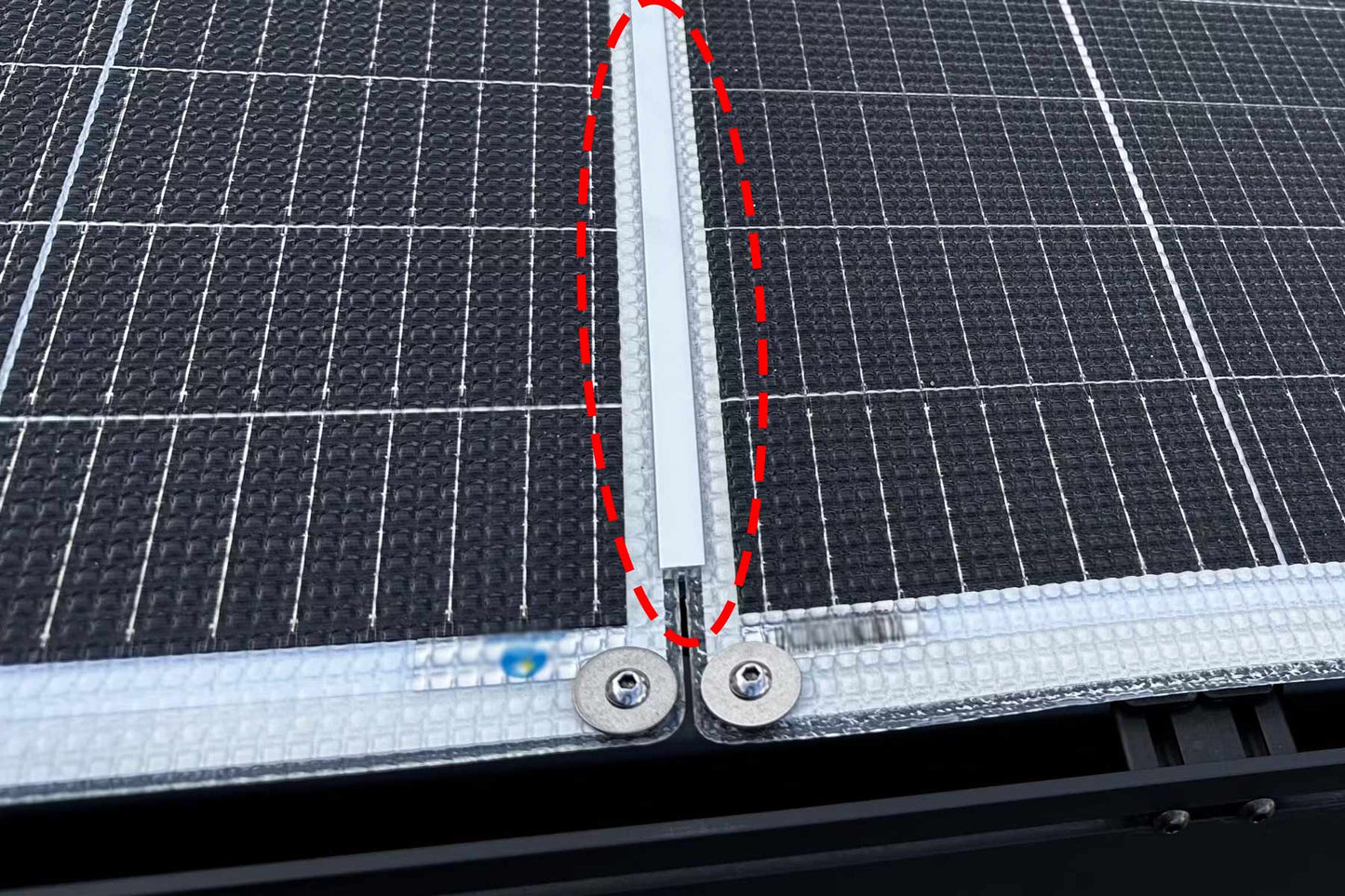 Walkable Solar H Channel Mounting Rails (Pair)