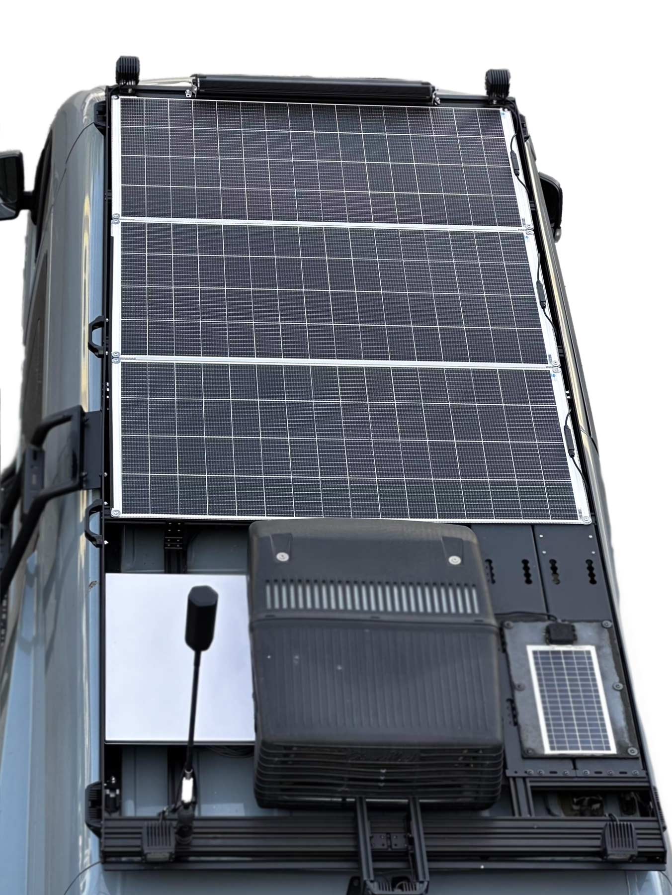 Walkable Solar H Channel Mounting Rails (Pair)