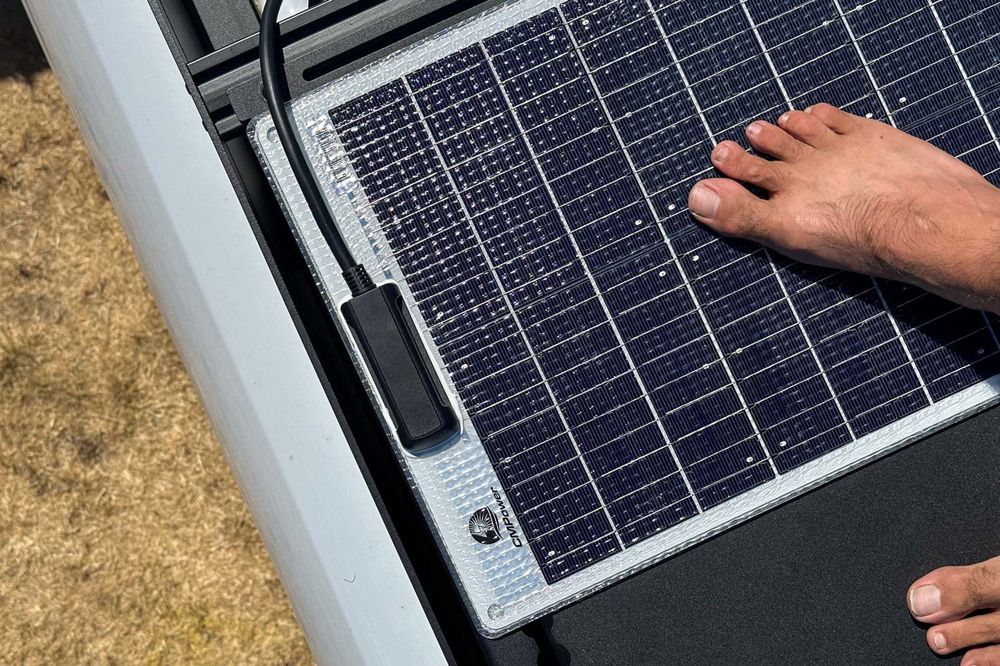 65 Watt Walkable Marine Solar Panel - Maxeon Sunpower Cells