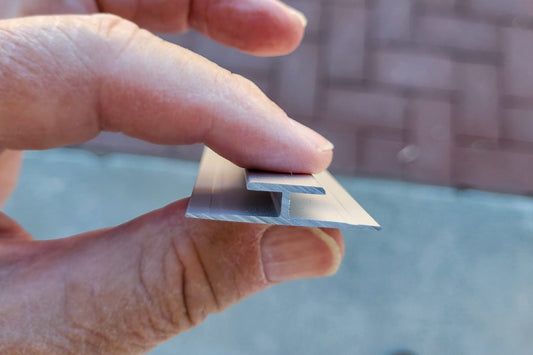 Walkable Solar H Channel Mounting Rails (Pair)