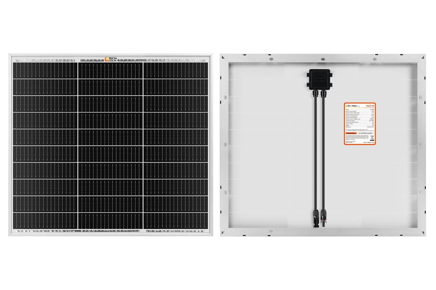 Rich 50 Watt Solar Panel