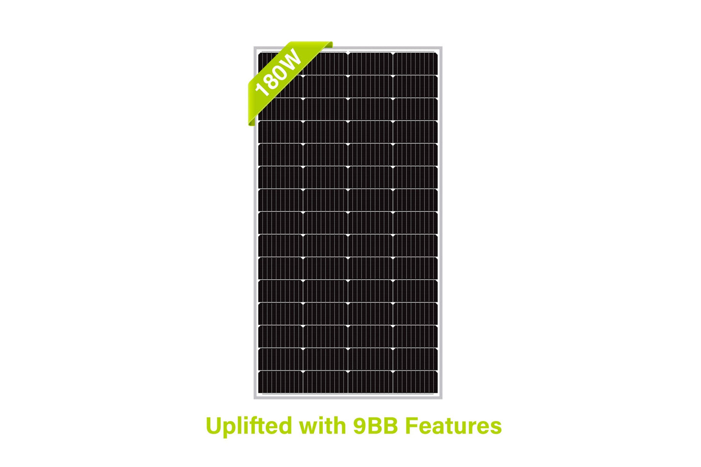 NewPowa 180W Monocrystalline 12V Solar Panel