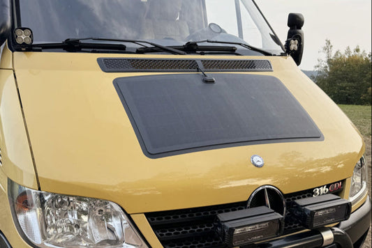 60W Hood Solar Panel for Mercedes Sprinter 1st Gen (1996-2006)