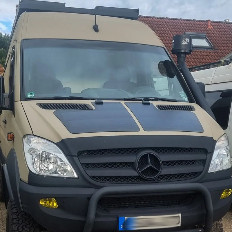 80W Hood Solar Panel for Mercedes Sprinter Van 2nd Gen (2006-2018)