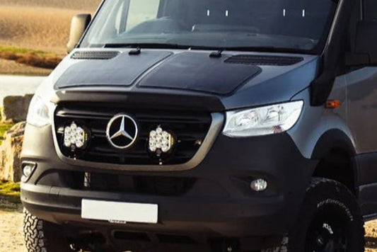 90W Hood Solar Panel for Mercedes Sprinter 3rd Gen (2019-Present)