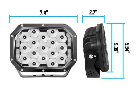 Pro Baja Front Light Pods | DG-23