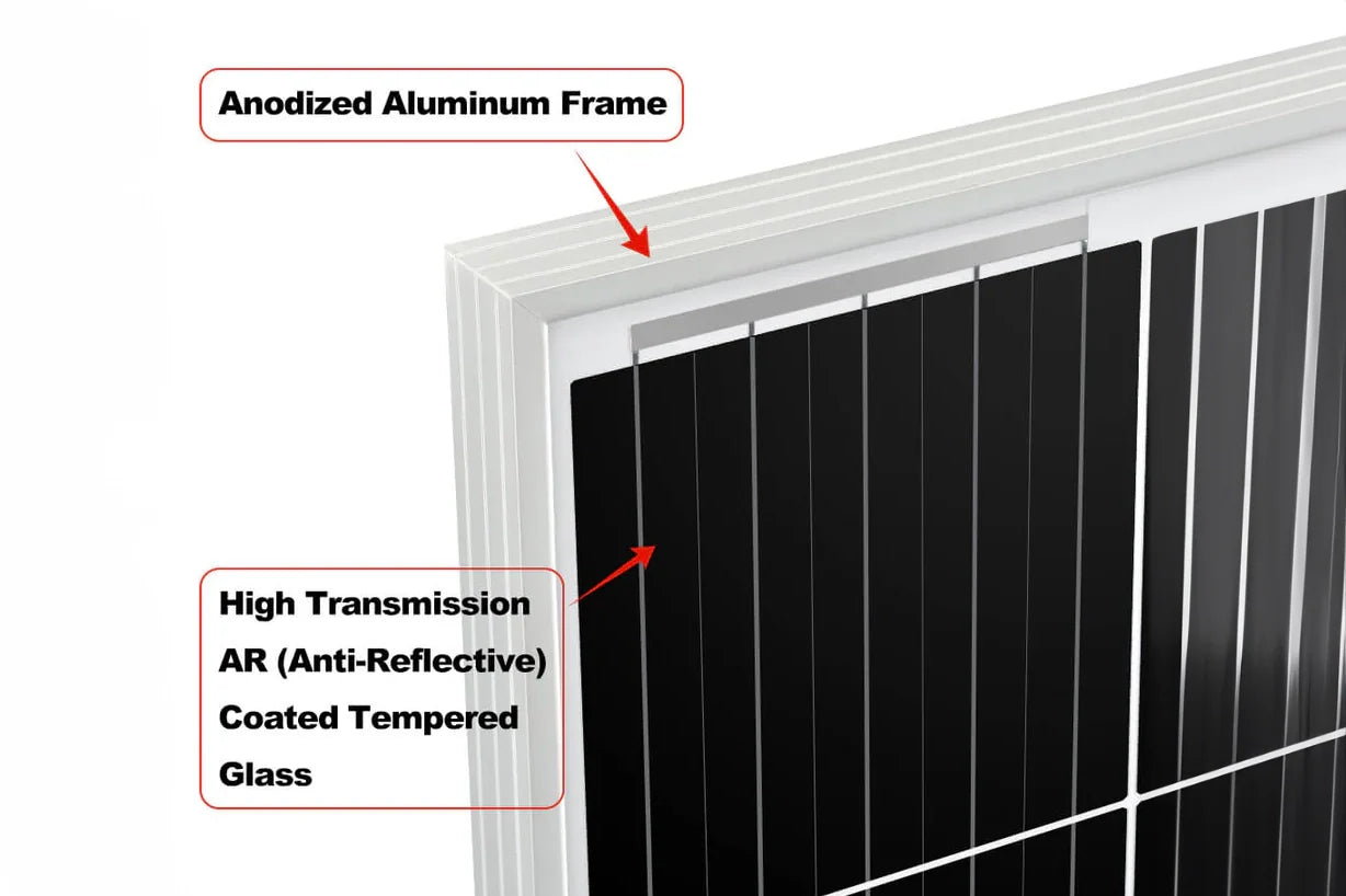 Rich MEGA 200 Watt 12v Solar Panel