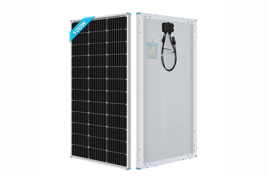 Renogy 100 Watt 12 Volt Monocrystalline Solar Panel (Compact Design)