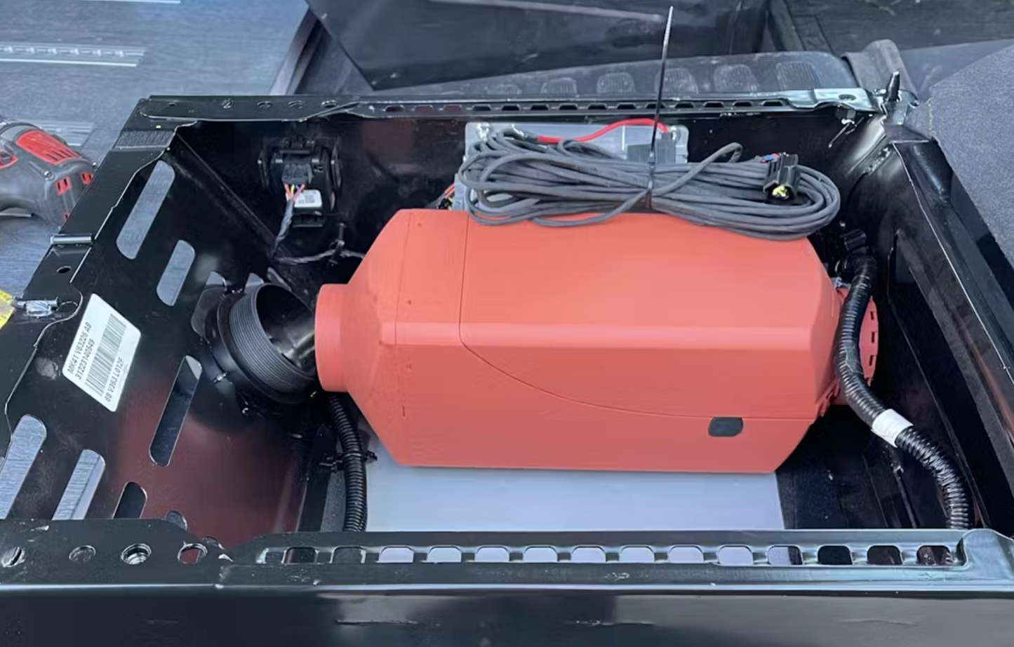 Velit Gasoline/Diesel Air Heater - 14,000 BTU Heating System for RVs, Vans, and Off-Grid Use