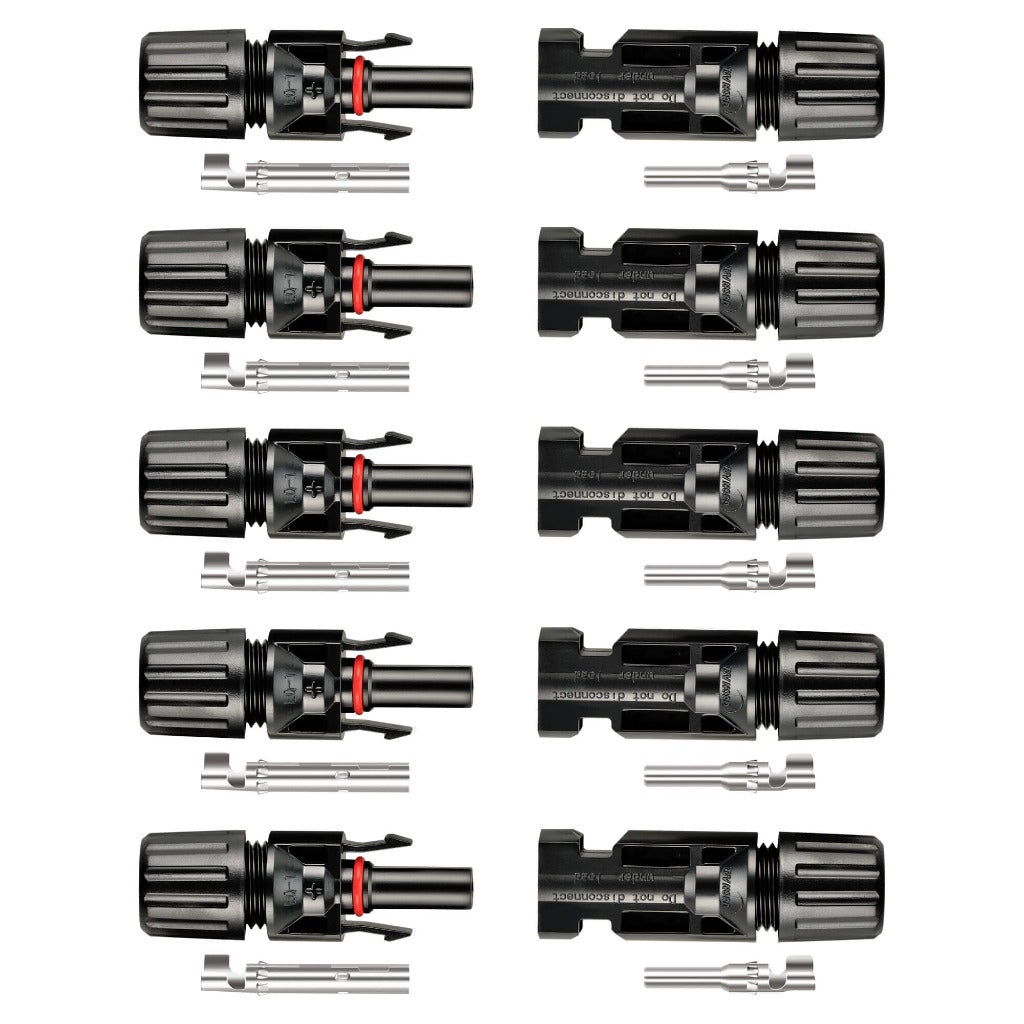 MC4 Solar Connectors | 5 Pairs