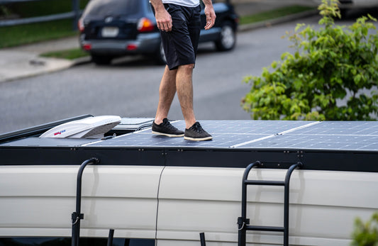 165 Watt Walkable Marine Solar Panel - Maxeon Sunpower Cells