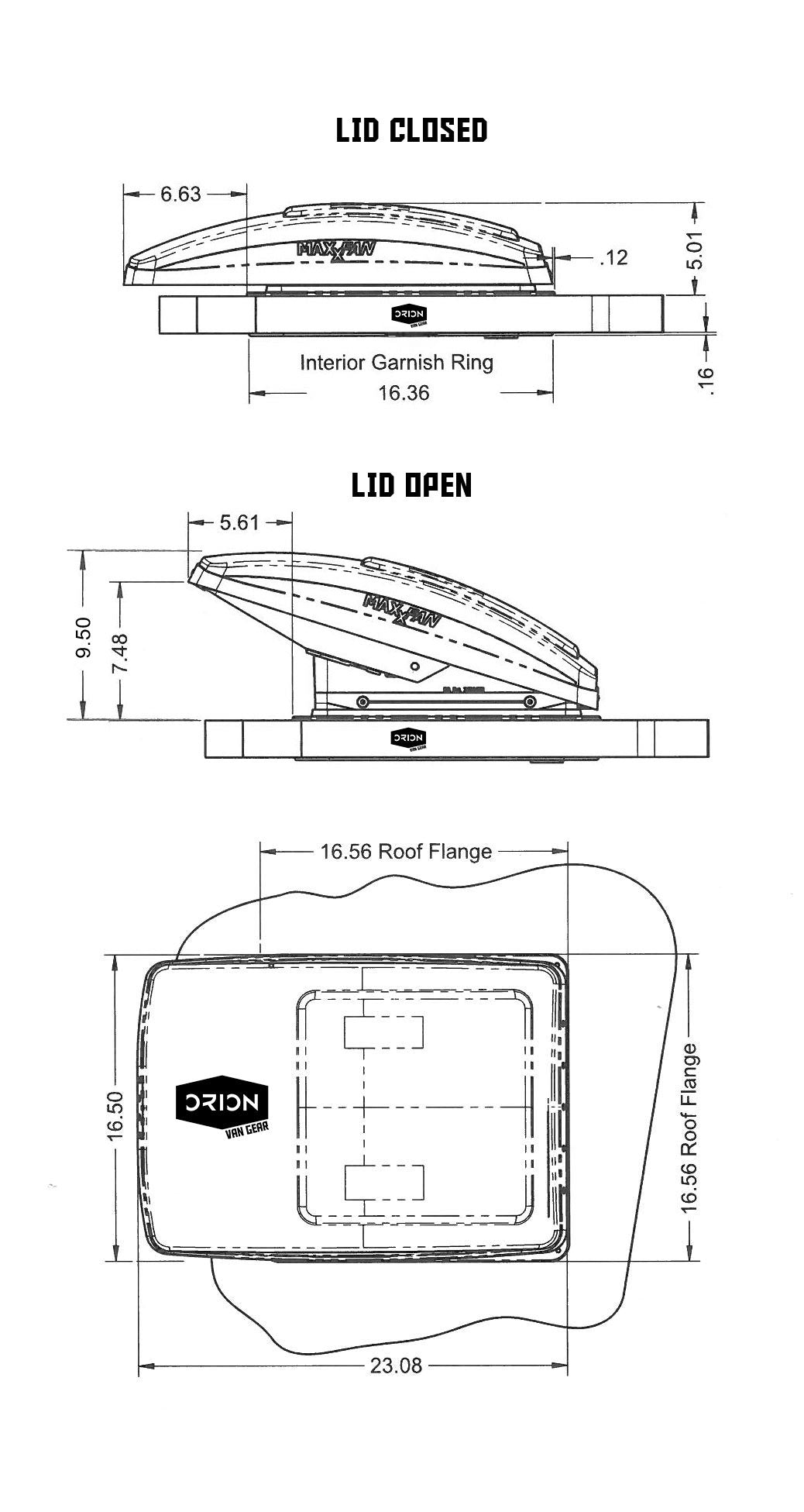 Maxxair 00-07500K MaxxFan Deluxe with Remote (Smoke)