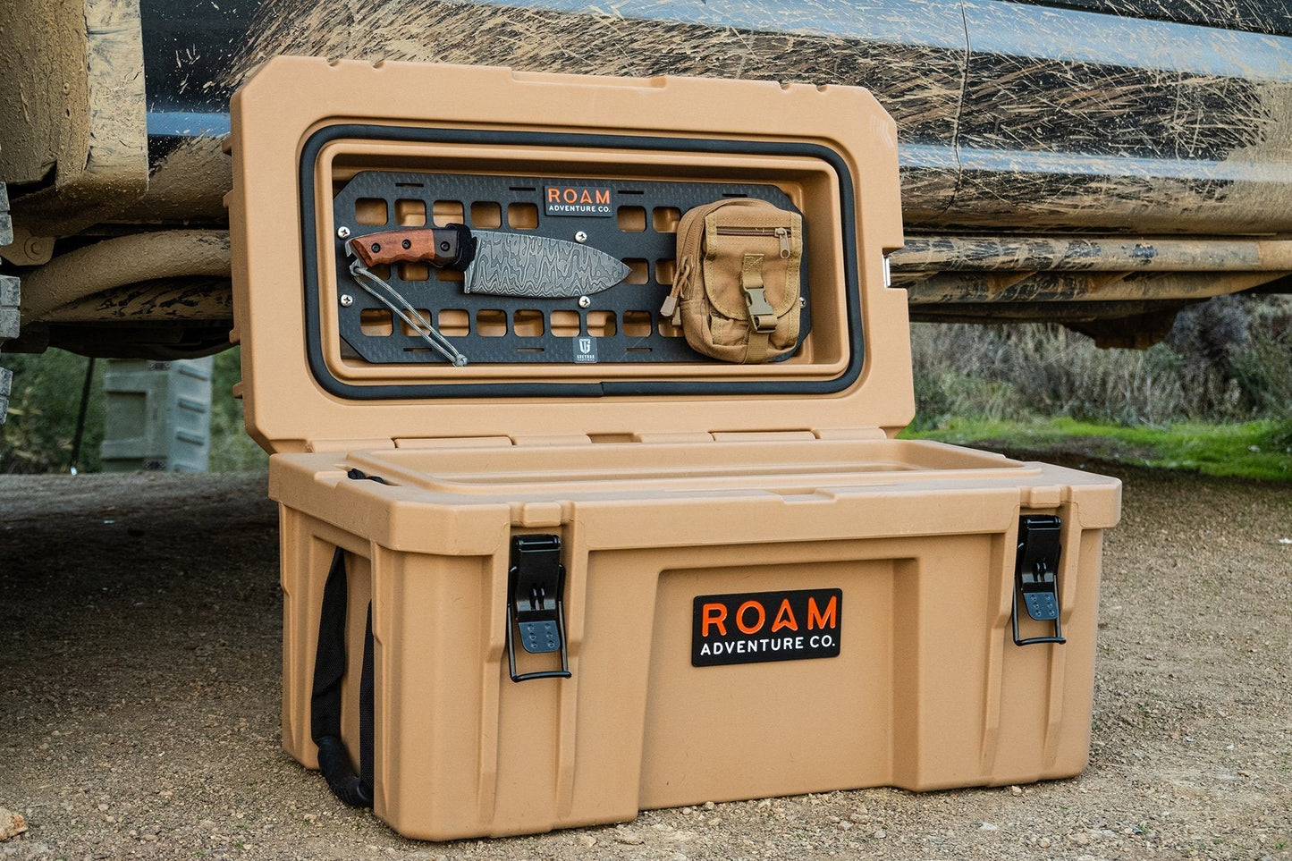 Roam 105L Rugged Case Molle Panel