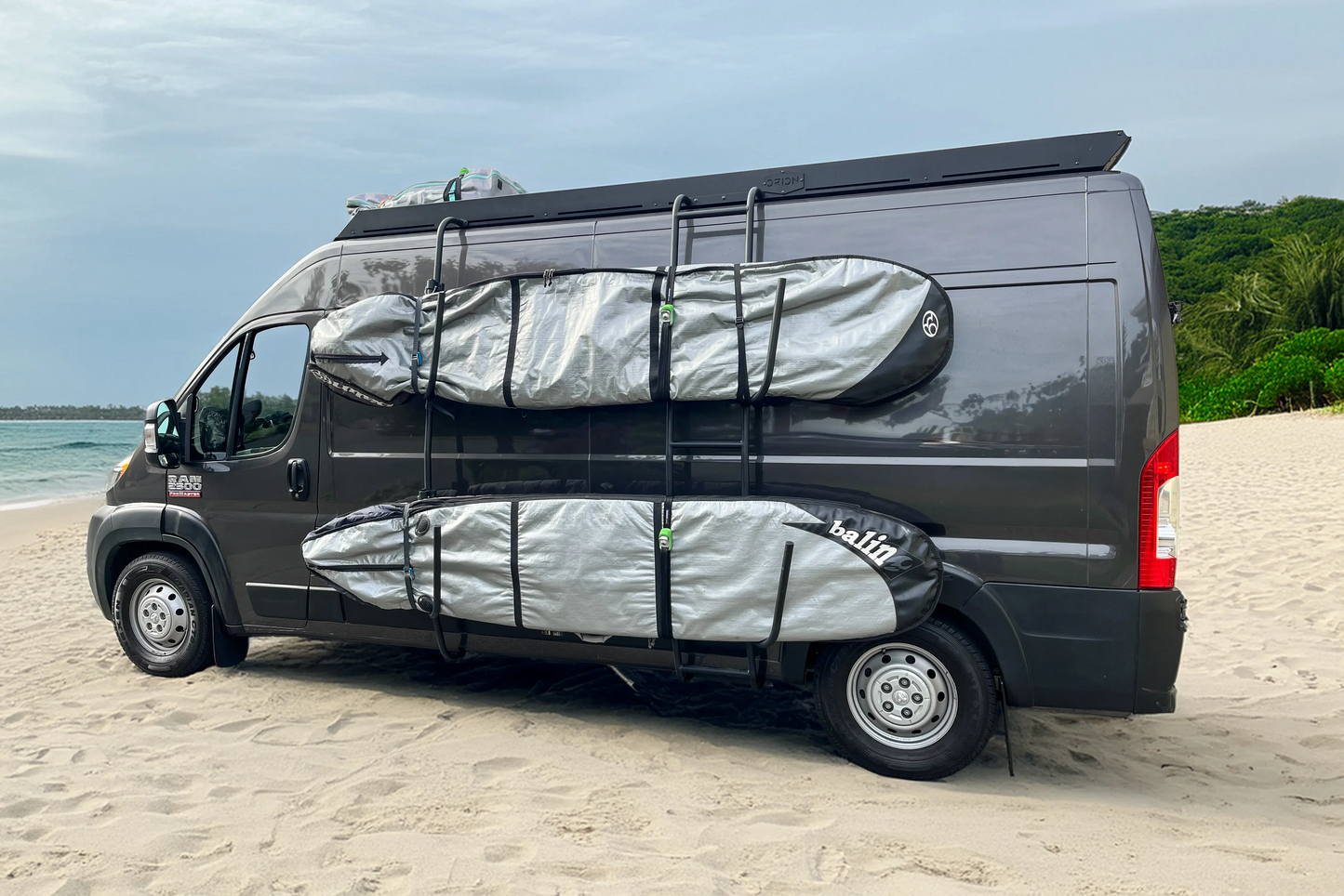 Board Pole + Universal Hooks Bundle