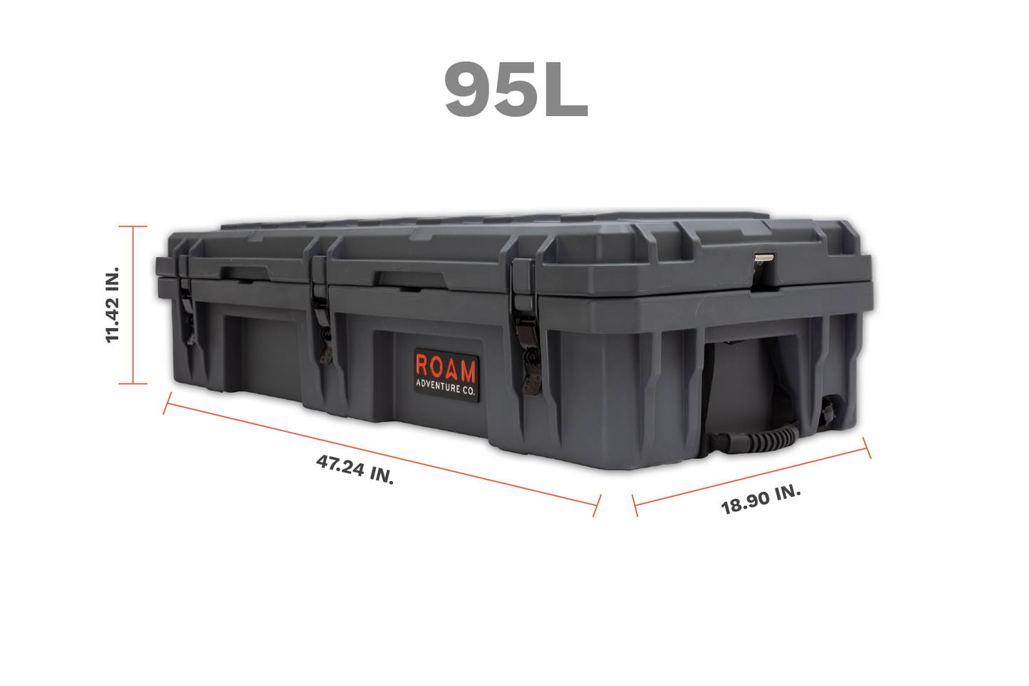 Roam 95L Rugged Case - Long Item Storage
